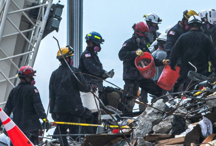 The chilling account of how one survivor of the Miami building collapse escaped
